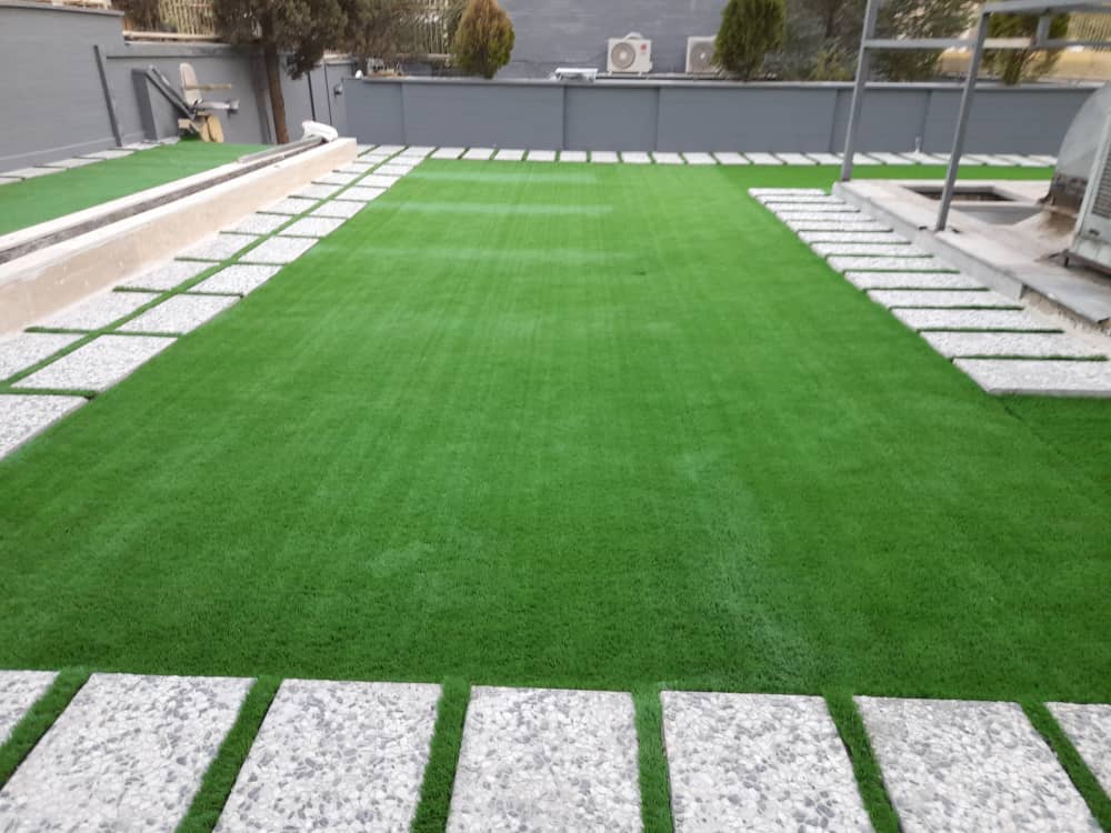 نمون اجرای چمن مصنوعی